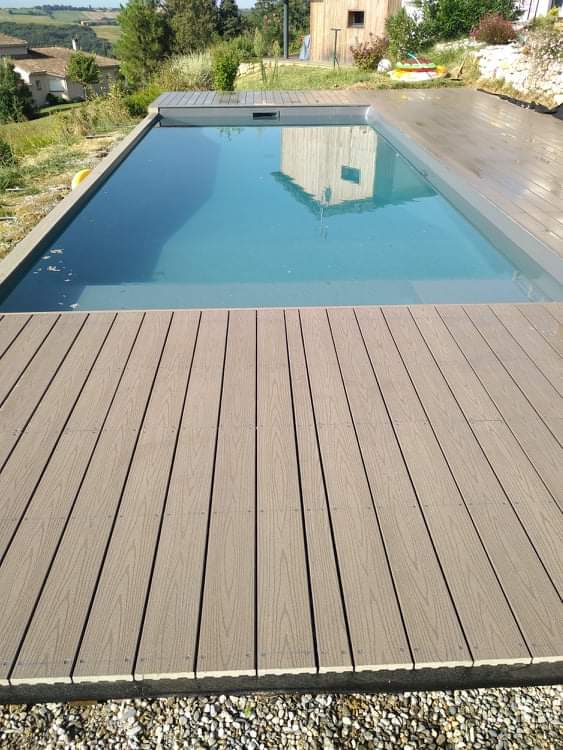 Pose terrasse piscine